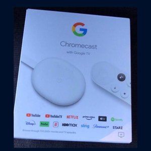 Google Chromecast with Google TV-Snow